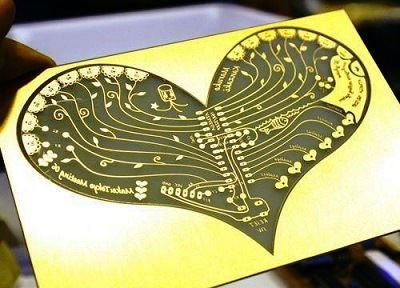 你的核心電路板就是可以看起來像顆心！